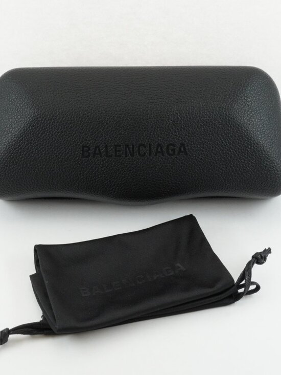 Balenciaga BB0246SA 003 Aviator Sunglasses - Gold/Brown main image 7